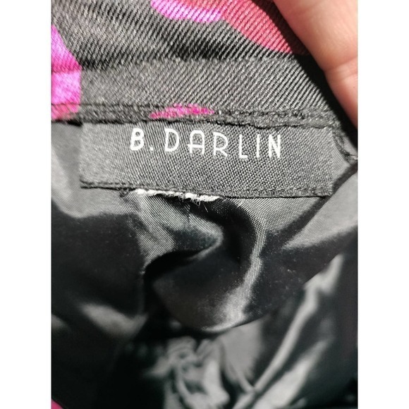 B. Darlin black floral circle mini skirt XS-SM - Picture 6 of 7